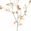 Pure kunstbloem Gipskruid oranje H 65 cm