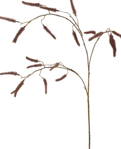 Pure kunstbloem Kattenstaart bruin H 95 cm