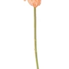 Pure kunstbloem Klaproos oranje H 71 cm