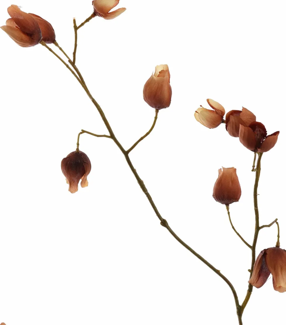 PURE kunstbloem Klokjesbloem rood / geel 93 cm