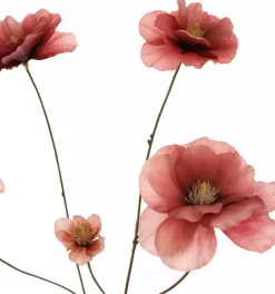PURE kunstbloem Ranonkel roze 80 cm