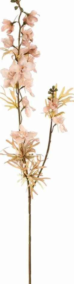Pure kunstbloem Ridderspoor roze H 65 cm