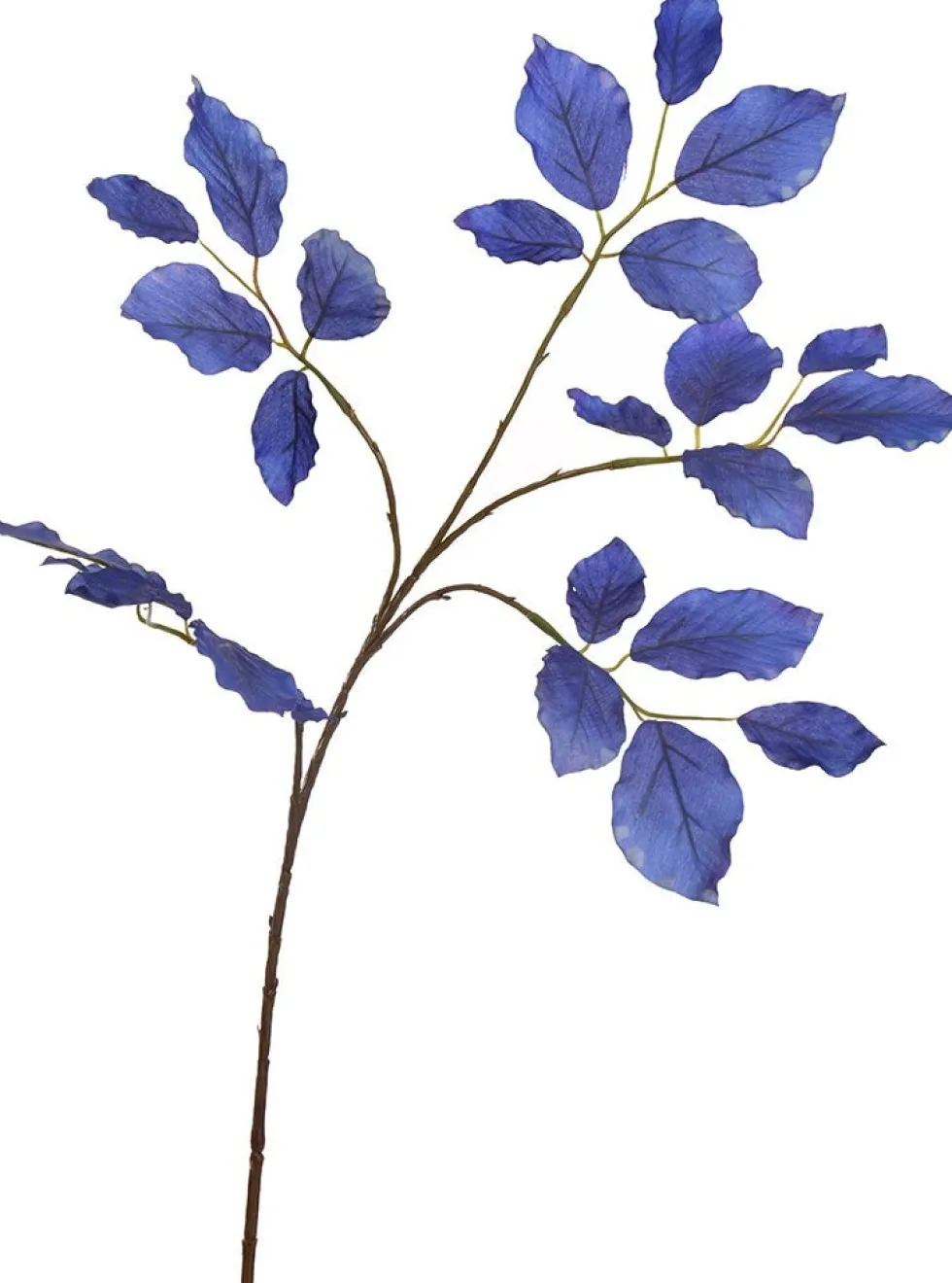 Pure kunsttak Beuk blauw H 66 cm