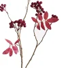 Pure kunsttak Lijsterbes rood H 70 cm