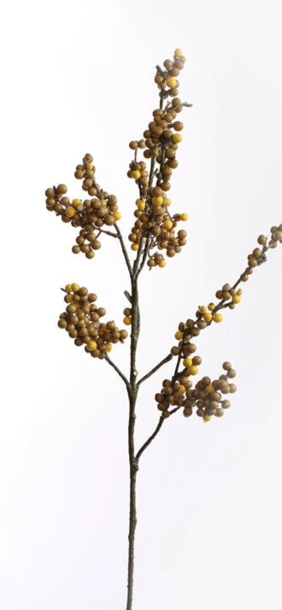Pure kunsttak Vuurdoorn geel H 95 cm