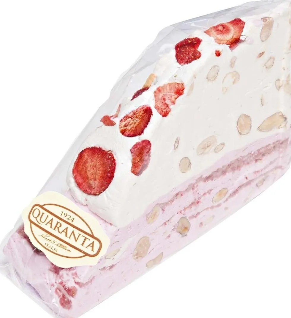 Quaranta nougat-taartpunten aardbeien 170 g