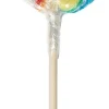 Regenboog lolly van harte