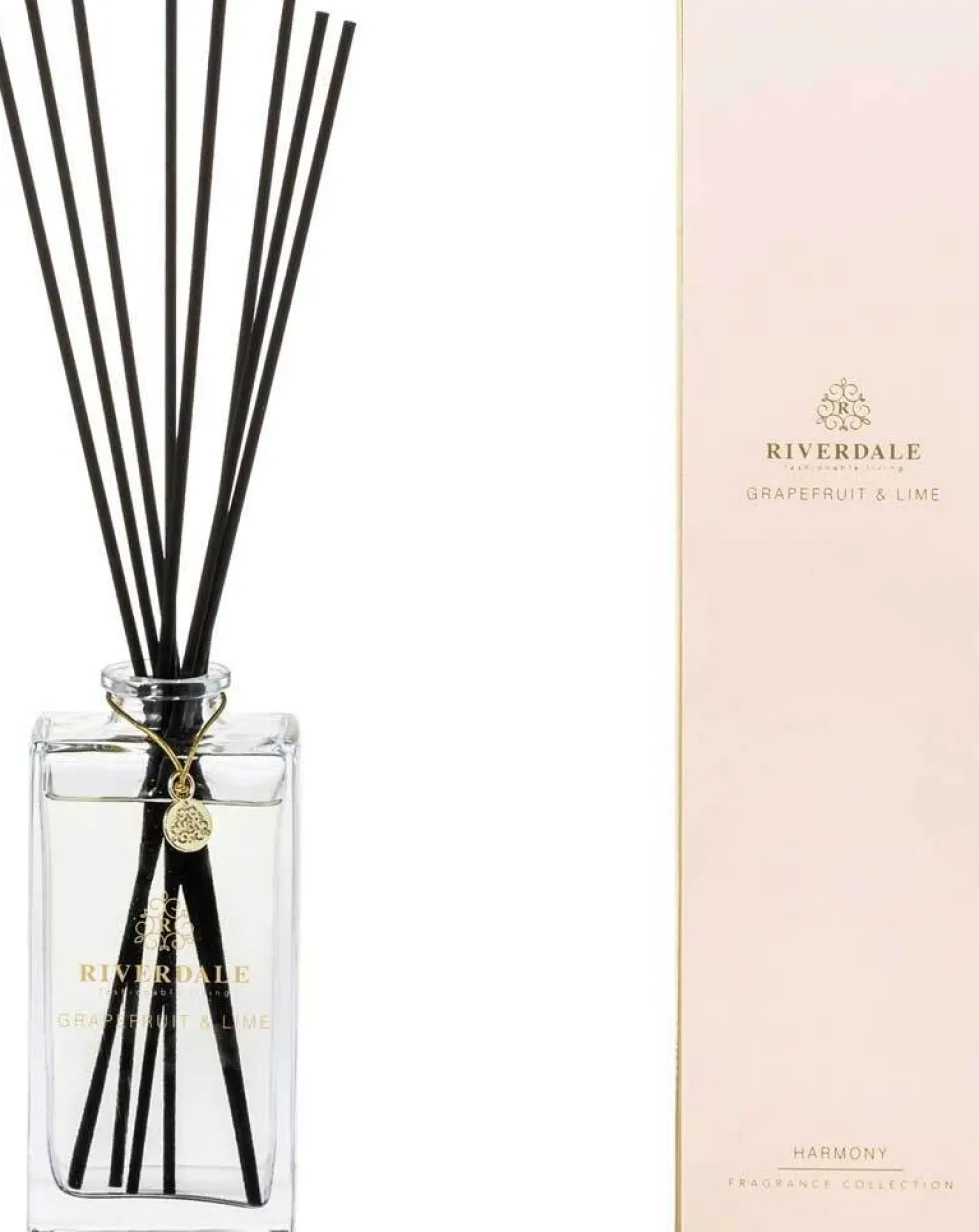 Riverdale geurstokjes Boutique grapefruit & lime 140 ml