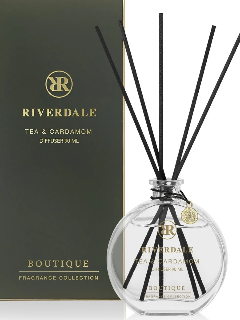 Riverdale geurstokjes Boutique tea & cardamom 90 ml