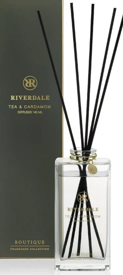 Riverdale geurstokjes Boutique tea & cardamom 140 ml