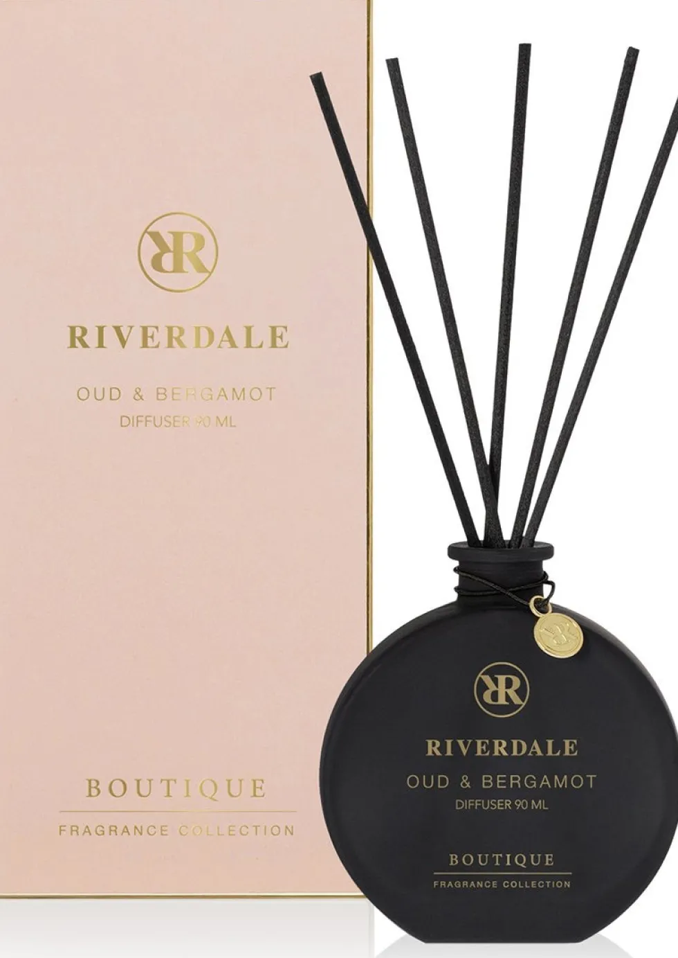 Riverdale geurstokjes Boutique oud & bergamot 90 ml