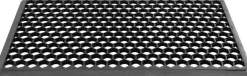 Rubbermat Allegro 70 x 40 cm zwart