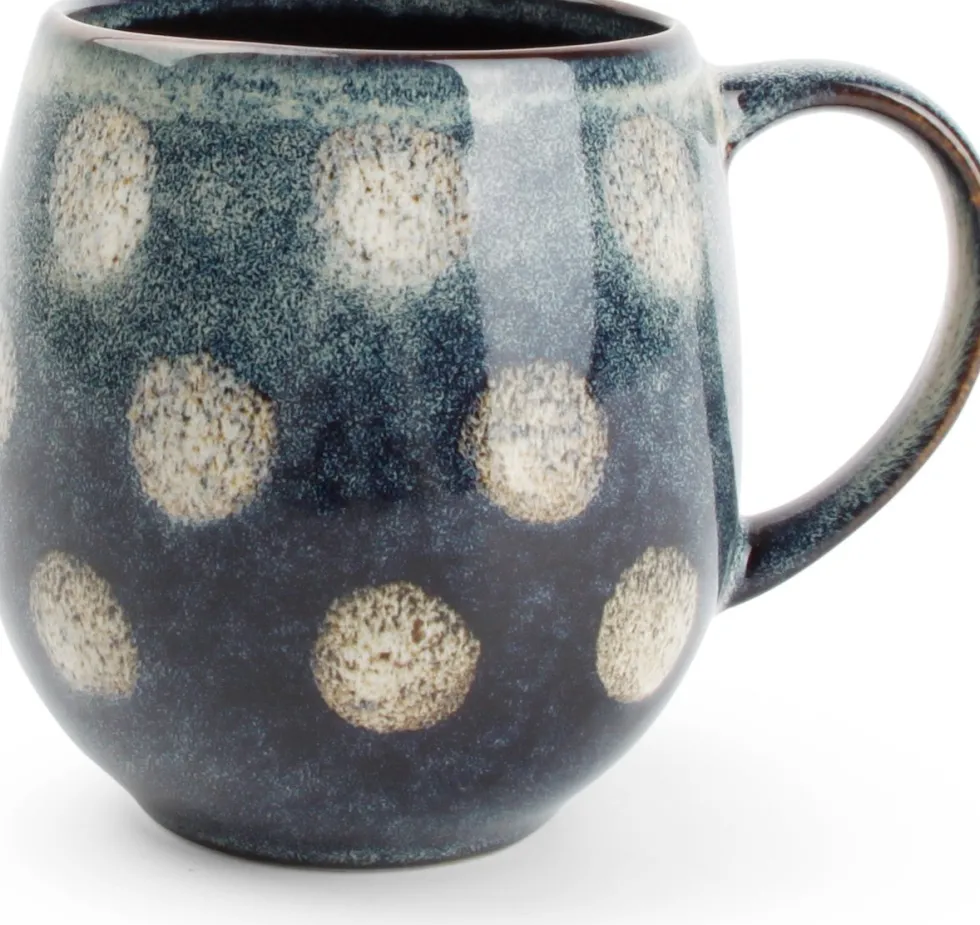 Salt&Pepper muggies mok Flake blauw 0,35 L