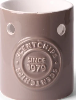 ScentChips geurbrander Design D 8 H 10 cm bruin