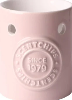 ScentChips geurbrander Design roze 8 x 10 x 8 cm