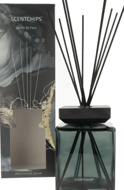 ScentChips geurstokjes Square Secrets de Paris zwart 1000 ml
