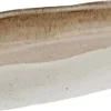 Scentchips schaal voor kaarsenzand Sand Pebble crème / beige 27,5 x 13 x 3,5 cm