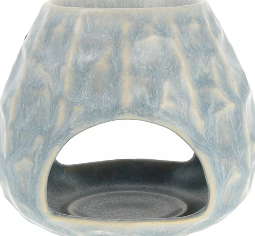 ScentChips wax geurbrander Chisseled grijs D 11 H 11 cm