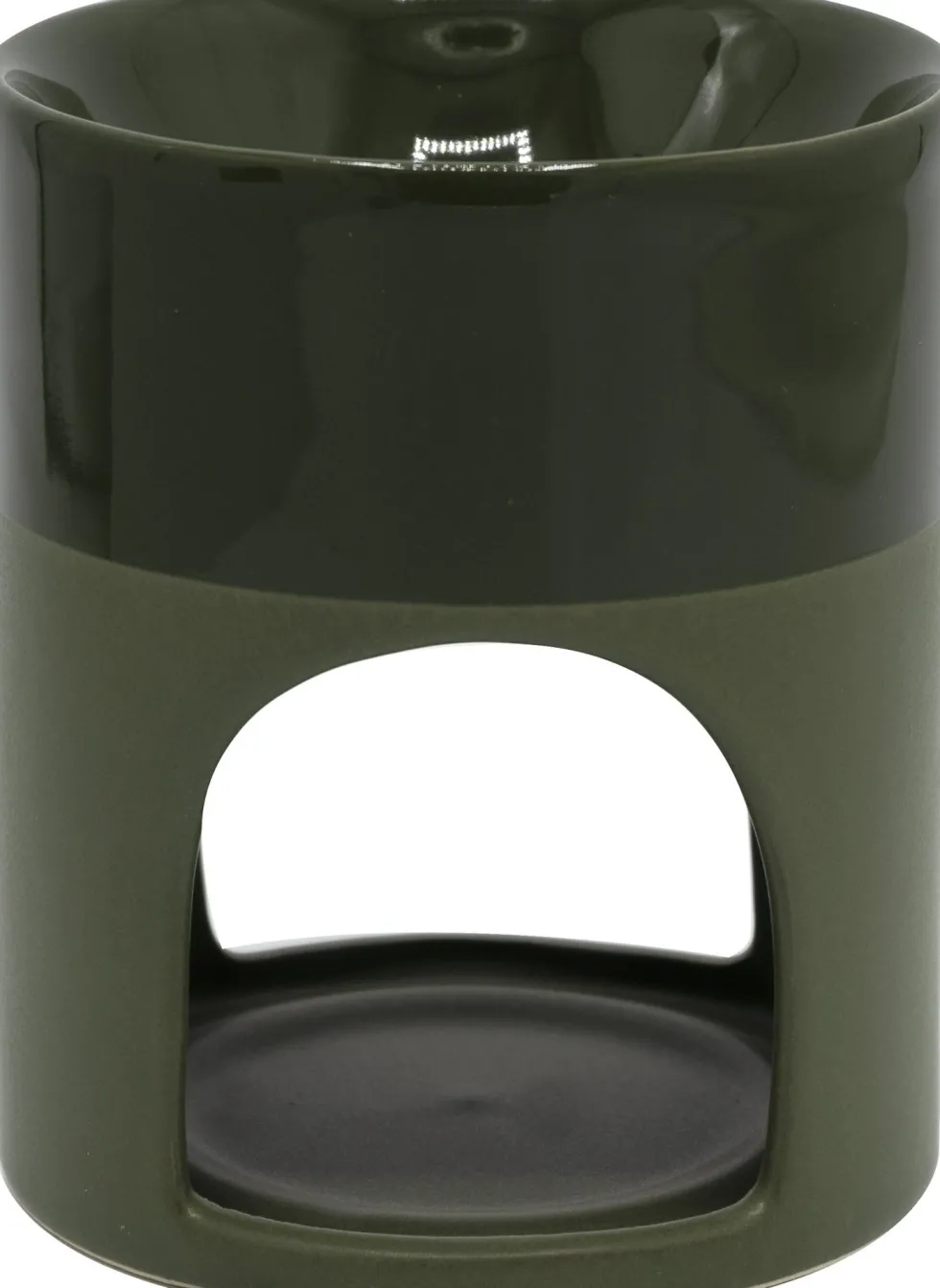 ScentChips wax geurbrander Pilar groen D 10 H 12 cm