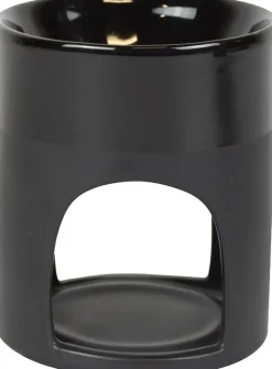 ScentChips wax geurbrander Pilar zwart D 10 H 11 cm