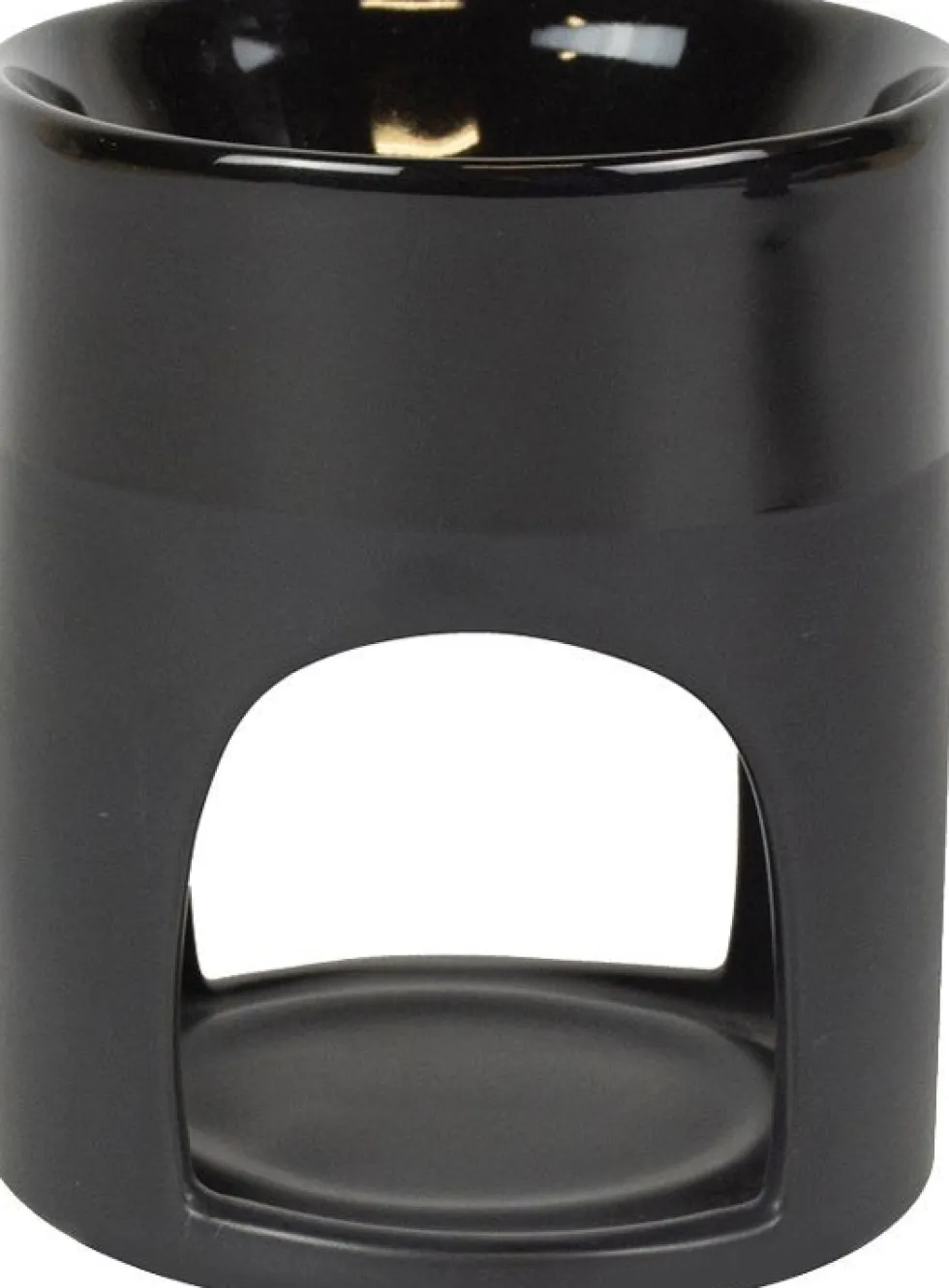 ScentChips wax geurbrander Pilar zwart D 10 H 11 cm