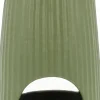 ScentChips wax geurbrander Rib groen D 10 H 16 cm