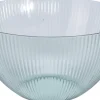 schaal Pebel blauw D 13 H 25,5 cm