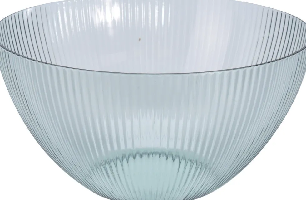 schaal Pebel blauw D 13 H 25,5 cm
