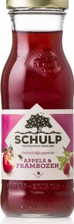 Schulp ambachtelijke appel framboossap 200 ml