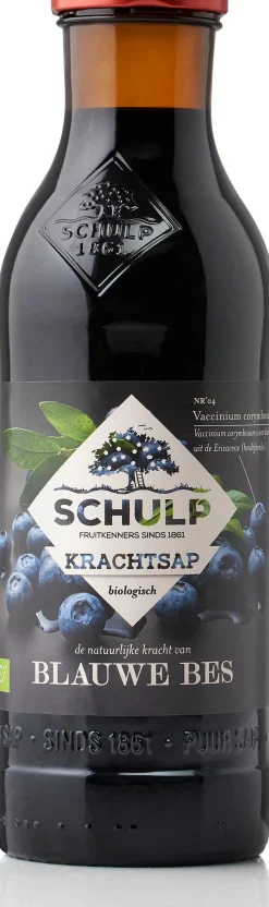 Schulp bio blauwe bessensap 750 ml