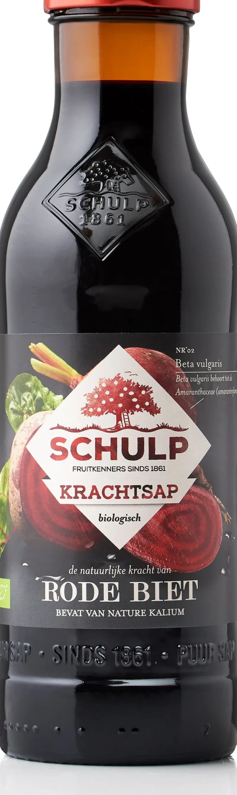 Schulp bio rode bietensap 750 ml