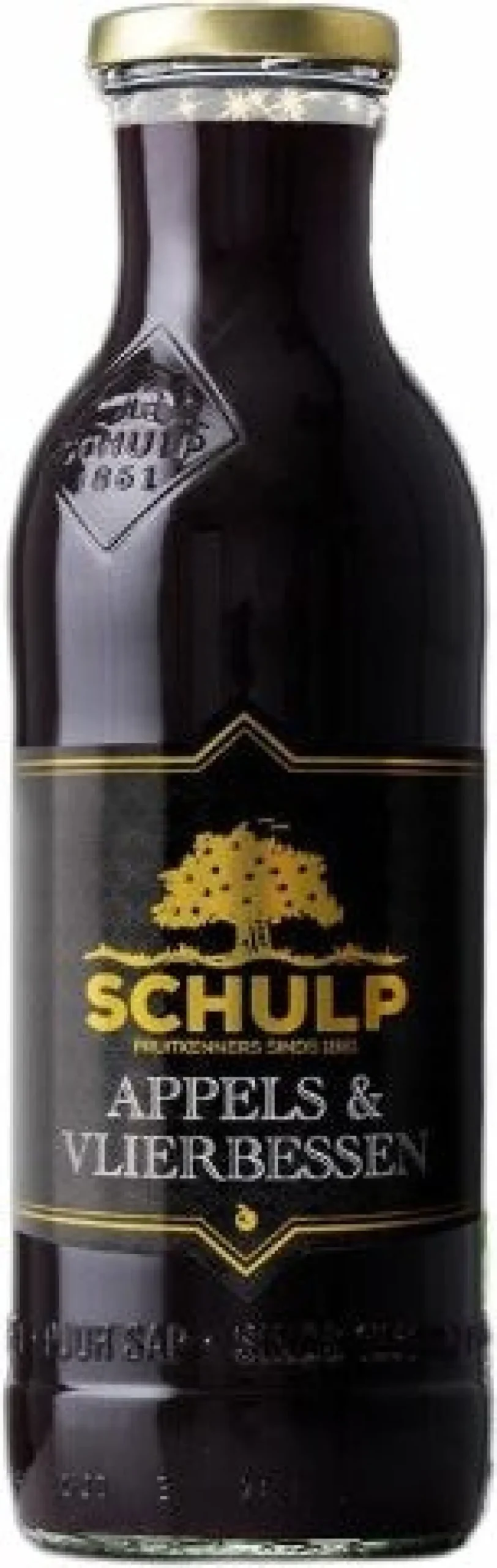 Schulp winter appelvlierbessensap 750 ml