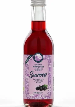 Searoop zwarte bes lavendel roos siroop 250 ml