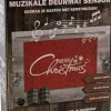Sensor voor deurmat met kerstmuziek 35 x 25 x 0,2 cm