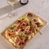 Senza boterbord met mes naturel 33 x 20 x 1,5 cm