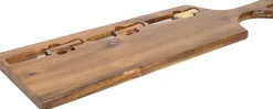 Serveerplank naturel acacia 65 x 20 x 1,5 cm