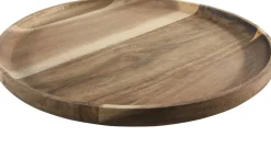 Serveerplank Odin bruin acacia D 29 H 2 cm