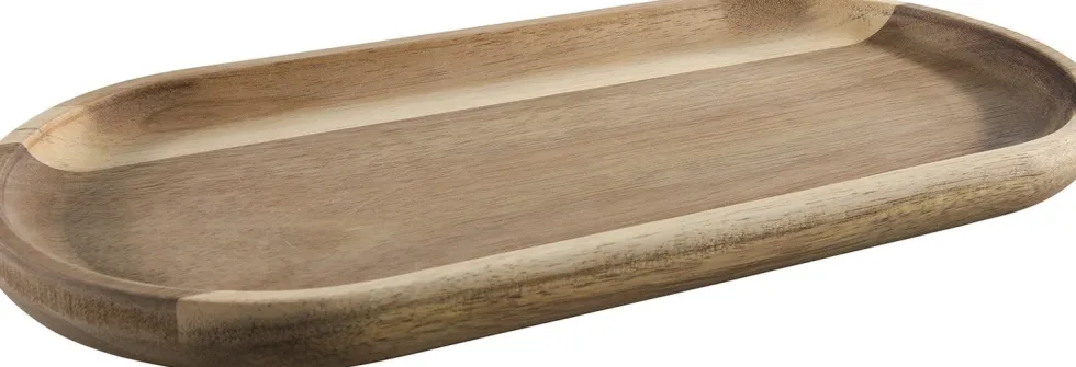 Serveerplank Odin bruin acacia 30 x 15 x 2 cm