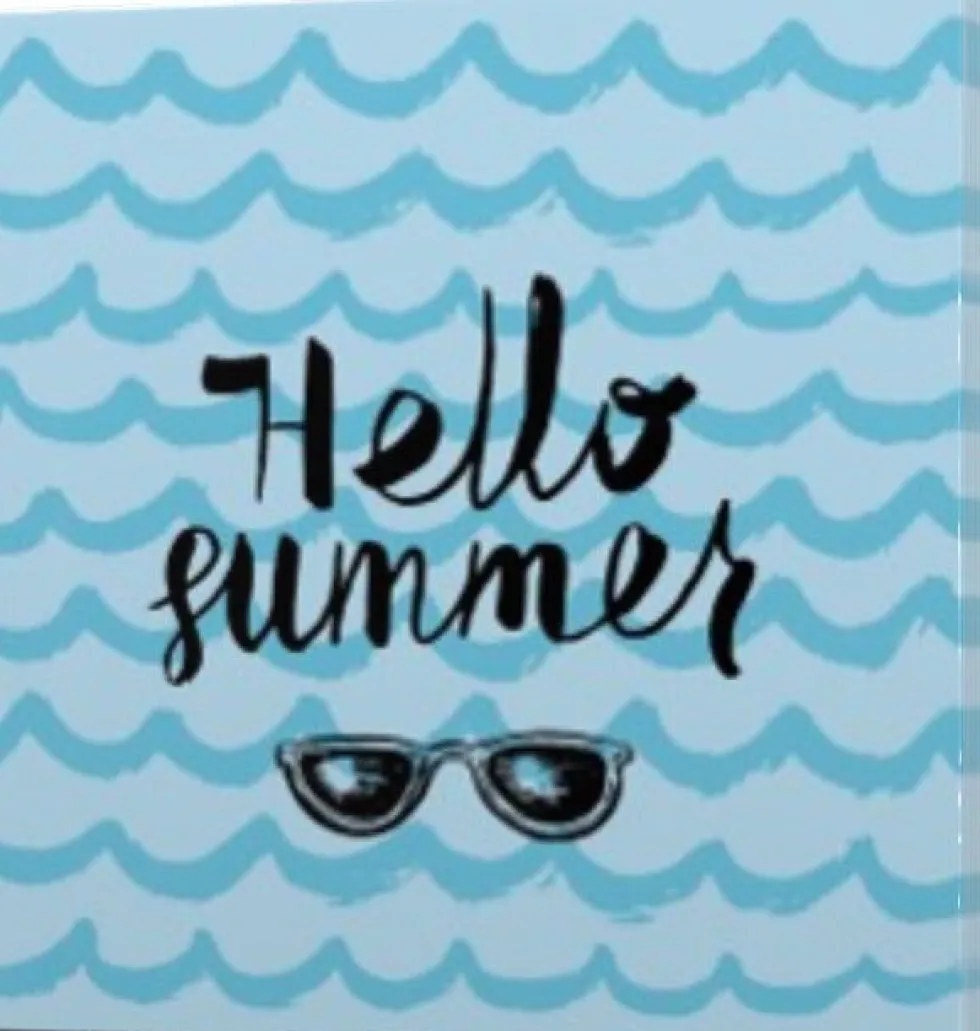Servet Hello Summer multi 33 x 33 cm 20 stuks