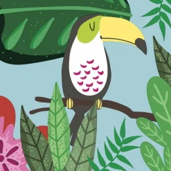 Servetten Jungle Bird 33 x 33 cm 20 stuks