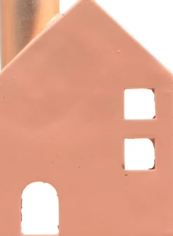 SID Collection waxinelichthouder Moos roze 11 x 8 x 16 cm