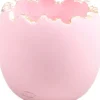 SID decoratie bakje Eric ei roze D 11 H 9,5 cm