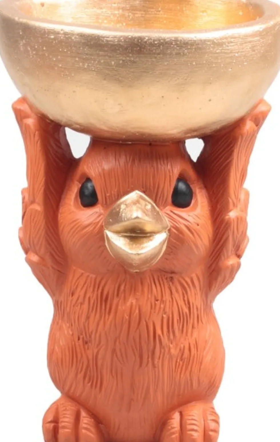 SID decoratieschaal Donny kuiken rood 18,5 x 12 x 19 cm