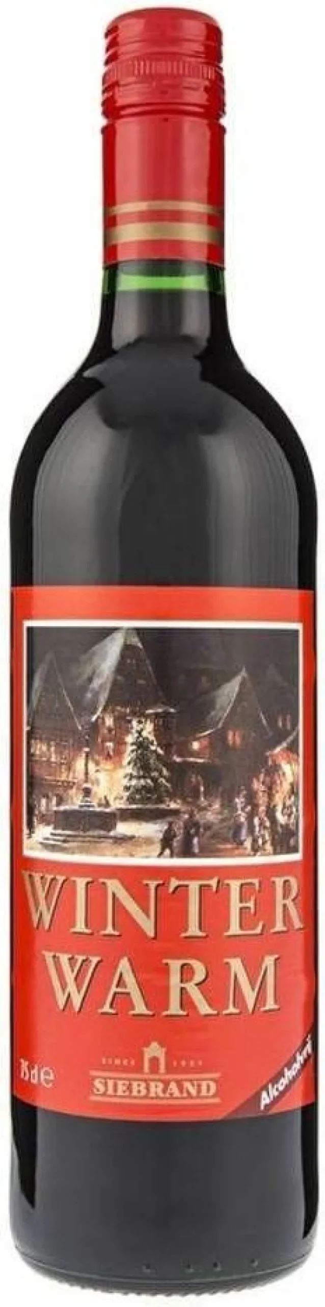 Siebrand winterwijn alcoholvrij 750 ml