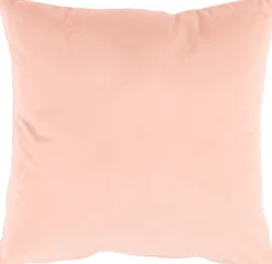 Sierkussen Uni roze 45 x 45 cm