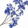 Silk-ka kunstbloem Campanula donkerblauw H 113 cm
