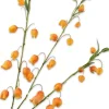 Silk-ka kunstbloem Chinese lantaarn oranje H 103 cm
