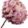 Silk-ka kunstbloem Chrysant roze H 64 cm