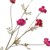 Silk-ka kunstbloem Cosmea rood / roze H 77 cm