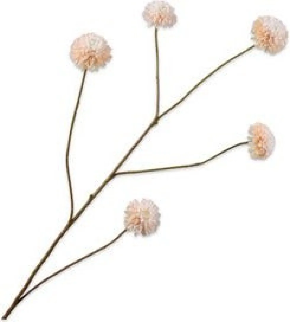 Silk-ka kunstbloem Dahlia Crème H 90 cm
